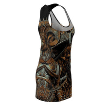 Cargar imagen en el visor de la galería, Women's Racerback Dress Minotaur design by Calico Jacks