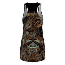 Cargar imagen en el visor de la galería, Women's Racerback Dress Minotaur design by Calico Jacks