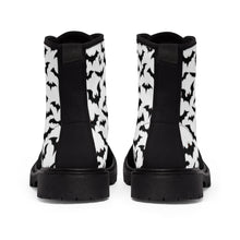 Load image into Gallery viewer, 7 Men's Canvas Boots White Bats by Calico Jacks