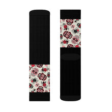Load image into Gallery viewer, 10 Sugar Skull Tops of Socks by Calico Jacks