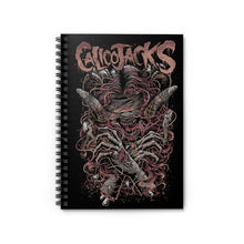 Cargar imagen en el visor de la galería, 1 Slave Note Book Spiral Notebook Ruled Line by Calico Jacks