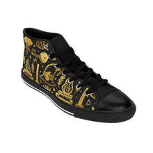 Load image into Gallery viewer, 8 Men's High-top Sneakers Black Magic by Calico Jacks
