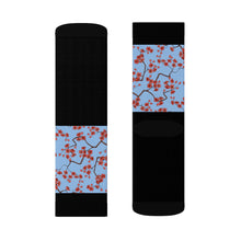 Load image into Gallery viewer, 7 Cherry Blossom Tops of Socks by Calico Jacks