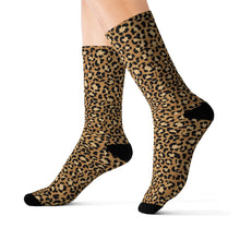 Load image into Gallery viewer, 4 Leopard Print on Socks by Calico Jacks