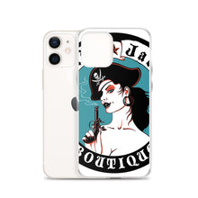 Load image into Gallery viewer, x iPhone Case Pirate Blue Stamp design by Calico Jacks

