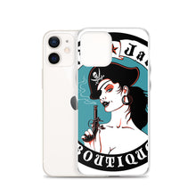 Load image into Gallery viewer, x iPhone Case Pirate Blue Stamp design by Calico Jacks