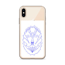 Load image into Gallery viewer, j iPhone Case Anchor White design by Calico Jacks
