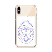 Load image into Gallery viewer, j iPhone Case Anchor White design by Calico Jacks