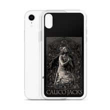 Load image into Gallery viewer, e iPhone Case Feathers design by Calico Jacks