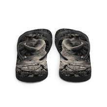 Load image into Gallery viewer, 3 Flip-Flops Feathers design by Calico Jacks
