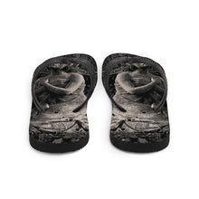 Load image into Gallery viewer, 3 Flip-Flops Feathers design by Calico Jacks