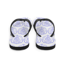 Load image into Gallery viewer, 3 Flip-Flops Multi Ship Blue design by Calico Jacks