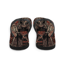 Load image into Gallery viewer, 3 Flip-Flops Cerebrum design by Calico Jacks