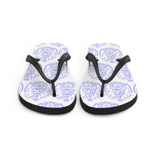 Load image into Gallery viewer, 4 Flip-Flops Multi Ship Blue design by Calico Jacks