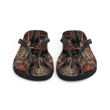 Load image into Gallery viewer, 4 Flip-Flops Cerebrum design by Calico Jacks
