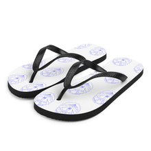Load image into Gallery viewer, 2 Flip-Flops Multi Anchor Blue design by Calico Jacks