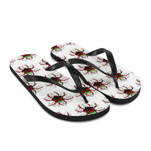 Load image into Gallery viewer, 7 Flip-Flops Spider design by Calico Jacks