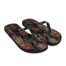Load image into Gallery viewer, 7 Flip-Flops Cerebrum design by Calico Jacks