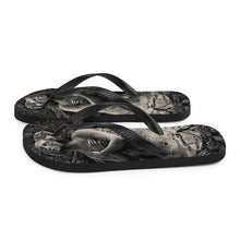Load image into Gallery viewer, 5 Flip-Flops Feathers design by Calico Jacks
