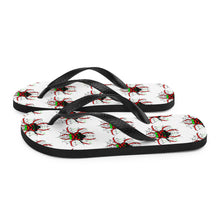 Load image into Gallery viewer, 5 Flip-Flops Spider design by Calico Jacks