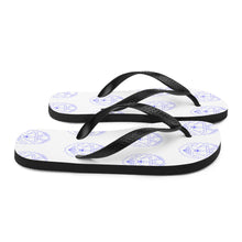 Load image into Gallery viewer, 6 Flip-Flops Multi Anchor Blue design by Calico Jacks