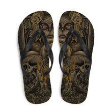 Load image into Gallery viewer, 1 Flip-Flops Mortal design by Calico Jacks