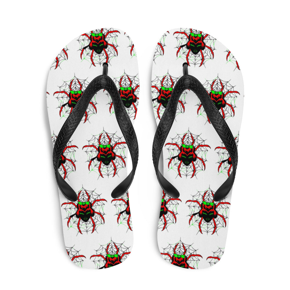1 Flip-Flops Spider design by Calico Jacks