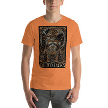 Cargar imagen en el visor de la galería, peach 100% Cotton T-Shirt Minotaur design by Calico Jacks