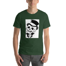 Load image into Gallery viewer, green 100% Cotton T-Shirt Mexican Man White design by Calico Jacks