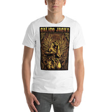 Cargar imagen en el visor de la galería, white 100% Cotton T-Shirt Suffer design by Calico Jacks