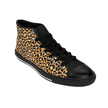 Load image into Gallery viewer, 8 Women&#39;s High-top Sneakers Leopard Print by Calico Jacks
