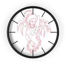 Load image into Gallery viewer, 12 Wall clock Hula Red design by Calico Jacks
