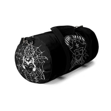 Load image into Gallery viewer, 2 Spider Skull Duffel Bag design by Calico Jacks
