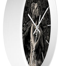 Load image into Gallery viewer, 7 Wall clock Feathers design by Calico Jacks
