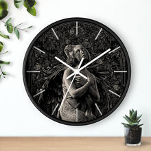 Load image into Gallery viewer, 17 Wall clock Feathers design by Calico Jacks
