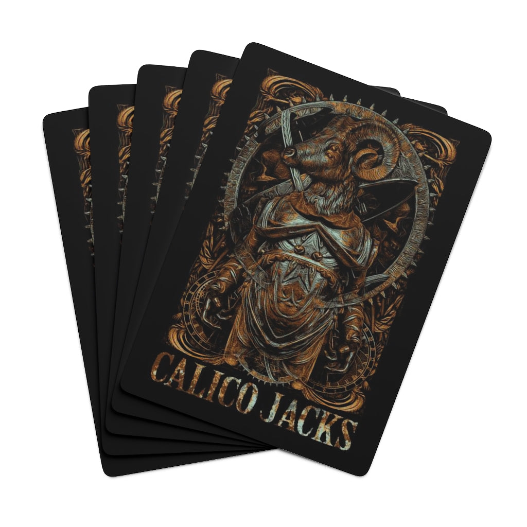Calico Jacks Poker Cards Minotaur