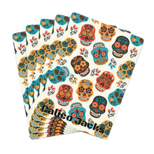 Load image into Gallery viewer, Calico Jacks Poker Cards Sugar Skulls
