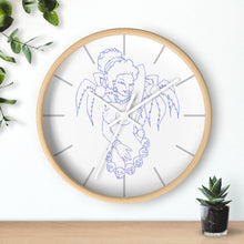 Load image into Gallery viewer, 1 Wall clock Hula Blue design by Calico Jacks
