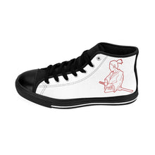 Load image into Gallery viewer, 2 Men&#39;s High-top Sneakers Red Samurai by Calico Jacks
