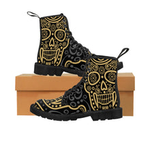 Load image into Gallery viewer, 1 Men&#39;s Canvas Boots Ace Skull by Calico Jacks
