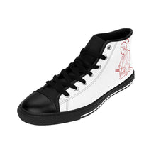 Load image into Gallery viewer, 3 Women&#39;s High-top Sneakers Red Samurai by Calico Jacks
