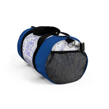 Load image into Gallery viewer, 3 Blue Ship Duffel Bag design by Calico Jacks

