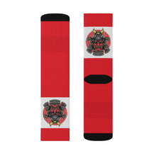 Charger l&#39;image dans la galerie, 10 Samurai on Red Socks by Calico Jacks
