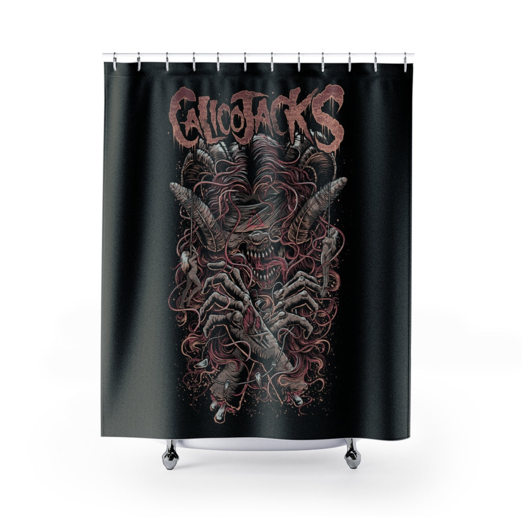 1 Shower Curtain Slave design by Calico Jacks