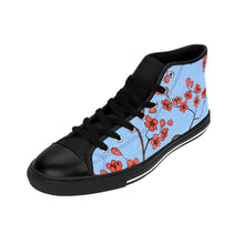 Charger l&#39;image dans la galerie, 5 Women&#39;s High-top Sneakers Cherry Blossom by Calico Jacks
