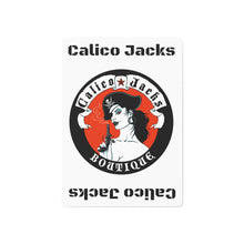 Cargar imagen en el visor de la galería, Calico Jacks Poker Cards Red Logo
