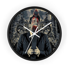 Load image into Gallery viewer, 17 Wall clock Cruciface design by Calico Jacks
