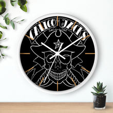 Load image into Gallery viewer, 6 Wall clock Skull White design by Calico Jacks
