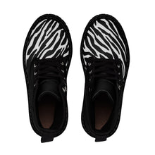 Cargar imagen en el visor de la galería, 2 Women&#39;s Canvas Boots Zebra Toe Cap by Calico Jacks
