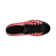 Load image into Gallery viewer, 2 Women&#39;s High-top Sneakers Coral Pink Camouflage by Calico Jacks
